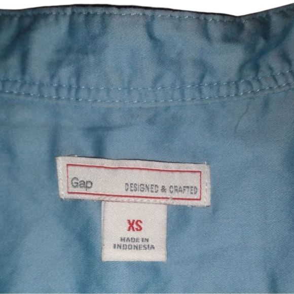 Gap Light Blue Blouse - Picture 3 of 12